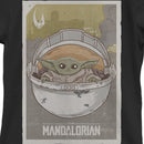 Girl's Star Wars: The Mandalorian The Child Cradle T-Shirt