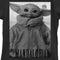 Girl's Star Wars: The Mandalorian The Child Grayscale Pose T-Shirt