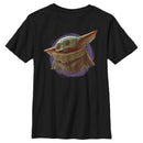 Boy's Star Wars: The Mandalorian The Child Circle Halo T-Shirt