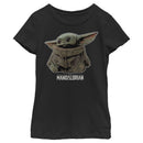 Girl's Star Wars: The Mandalorian Grogu Series Logo T-Shirt