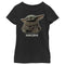 Girl's Star Wars: The Mandalorian Grogu Series Logo T-Shirt