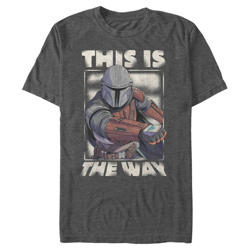 Men's Star Wars: The Mandalorian This Is The Way Mando T-Shirt