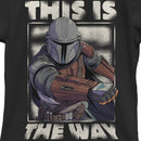 Girl's Star Wars: The Mandalorian This Is The Way Mando T-Shirt