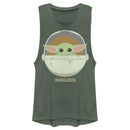 Junior's Star Wars: The Mandalorian The Child Cartoon Art Bassinet Festival Muscle Tee