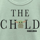 Girl's Star Wars: The Mandalorian The Child Text Logo T-Shirt