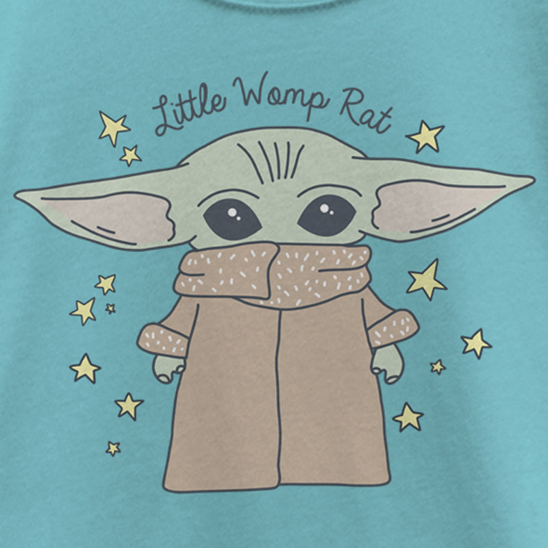 Girl's Star Wars: The Mandalorian The Child Little Womp Rat T-Shirt