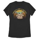 Women's Star Wars: The Mandalorian The Child Considered Armed and Dangerous T-Shirt