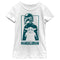 Girl's Star Wars: The Mandalorian The Child and Bounty Hunter Silhouette T-Shirt