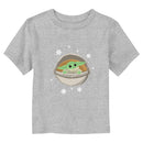 Toddler's Star Wars: The Mandalorian Grogu Snowflakes T-Shirt