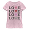 Girl's Star Wars: The Mandalorian The Child Love Hearts T-Shirt