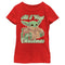 Girl's Star Wars: The Mandalorian Grogu All I Want for Christmas T-Shirt