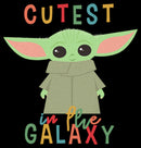 Girl's Star Wars: The Mandalorian Grogu Cutest in the Galaxy T-Shirt