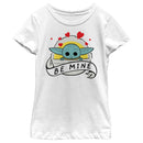 Girl's Star Wars: The Mandalorian The Mandalorian The Child Be Mine Bassinet T-Shirt