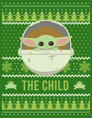 Men's Star Wars The Mandalorian The Child Ugly Christmas Frog Sweatshirt