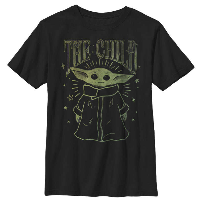 Boy's Star Wars: The Mandalorian The Child Sparkles T-Shirt