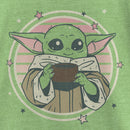 Girl's Star Wars: The Mandalorian Animated Grogu Cute Mug T-Shirt