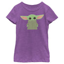 Girl's Star Wars: The Mandalorian Simple Grogu Animation T-Shirt