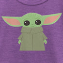 Girl's Star Wars: The Mandalorian Simple Grogu Animation T-Shirt