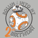 Toddler's Star Wars My 2nd Birthday BB-8 T-Shirt