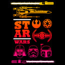 Boy's Star Wars Colorful Icons T-Shirt