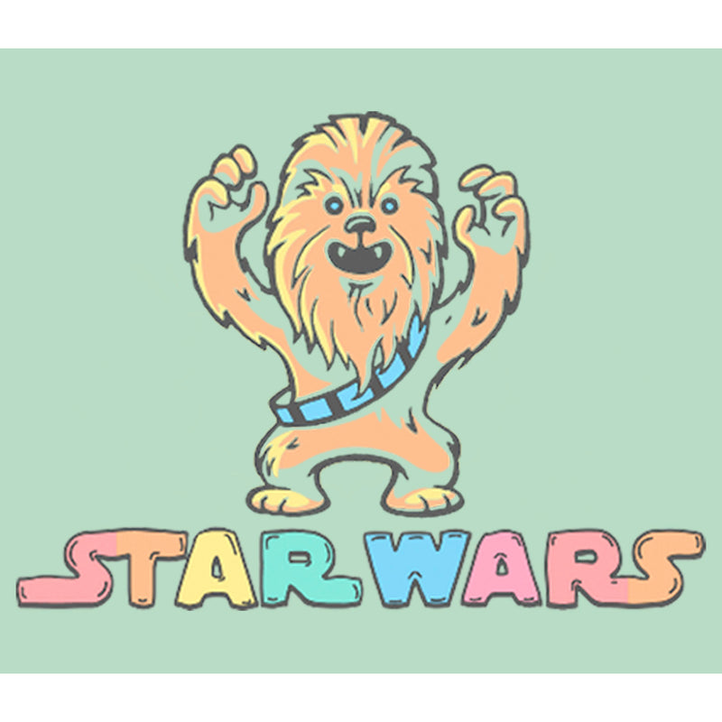 Girl's Star Wars: A New Hope Cute Chewie T-Shirt