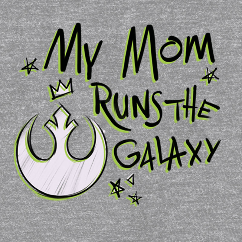Boy's Star Wars: A New Hope Mother's Day Mom Runs Galaxy Pull Over Hoodie