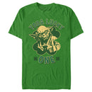 Men's Star Wars St. Patrick's Day Yoda Lucky One T-Shirt