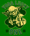 Men's Star Wars St. Patrick's Day Yoda Lucky One T-Shirt