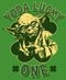 Boy's Star Wars St. Patrick's Day Yoda Lucky One T-Shirt