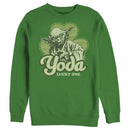 Men's Star Wars St. Patrick's Day Yoda Lucky One Sweatshirt