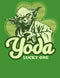 Boy's Star Wars St. Patrick's Day Yoda Lucky One T-Shirt