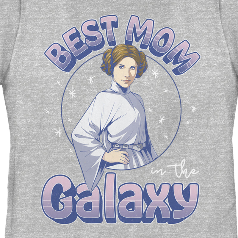 Women's Star Wars: A New Hope Mother's Day Best Mom in Galaxy T-Shirt