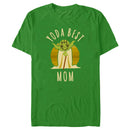 Men's Star Wars Yoda Best Mom Cartoon T-Shirt