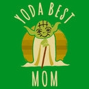 Boy's Star Wars Yoda Best Mom Cartoon T-Shirt
