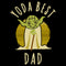 Men's Star Wars: A New Hope Yoda Best Dad Cartoon Pull Over Hoodie