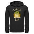 Men's Star Wars: A New Hope Yoda Best Dad Cartoon Pull Over Hoodie