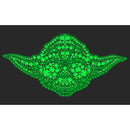 Women's Star Wars St. Patrick's Yoda Clover Face T-Shirt