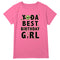 Girl's Star Wars Yoda Best Birthday Girl T-Shirt