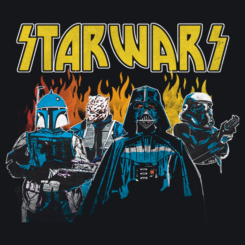 Men's Star Wars Dark Side Grunge Rock T-Shirt