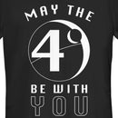 Junior's Star Wars Death Star May The 4th Be With You T-Shirt