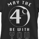 Girl's Star Wars Death Star May The 4th Be With You T-Shirt