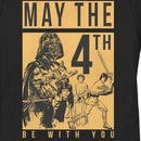 Women's Star Wars May the Fourth Two Tone Box T-Shirt