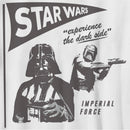 Boy's Star Wars: A New Hope Darth Vader and Boba Fett Experience the Dark Side Retro T-Shirt