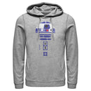 Men's Star Wars: A New Hope R2-D2 Body Pull Over Hoodie