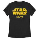 Women's Star Wars: A New Hope Mom Movie Logo T-Shirt