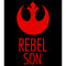 Toddler's Star Wars Rebel Son Logo T-Shirt