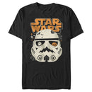 Men's Star Wars: A New Hope Halloween Scary Stormtrooper Helmet T-Shirt