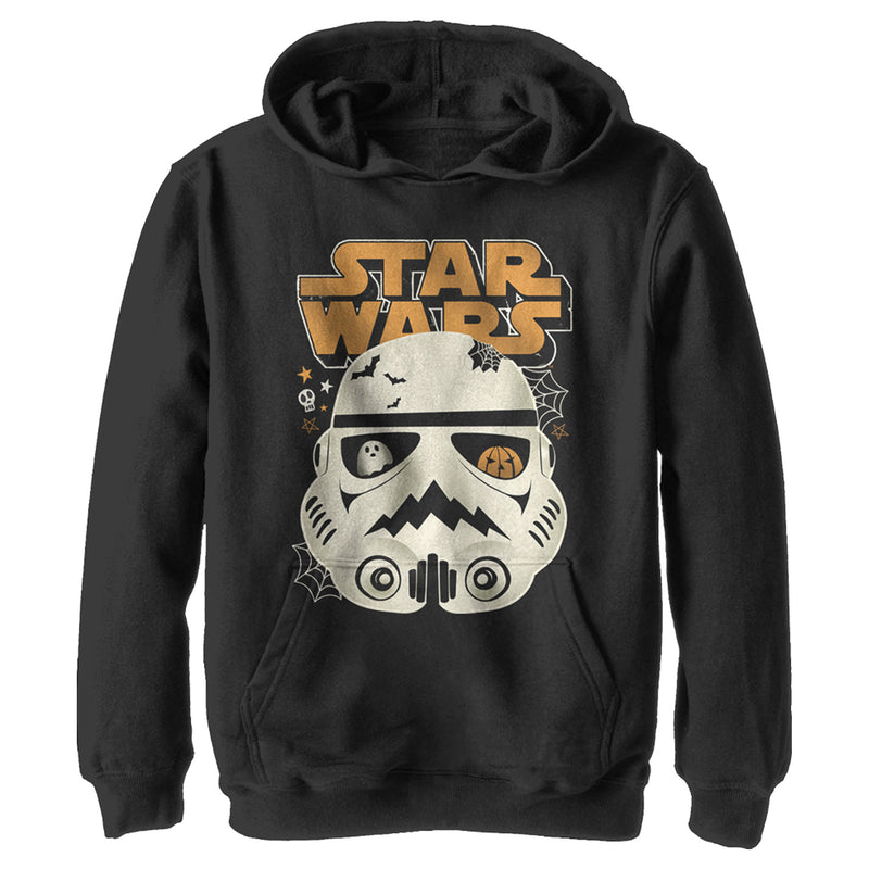 Boy's Star Wars: A New Hope Halloween Stormtrooper Distressed Pull Over Hoodie