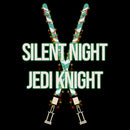 Men's Star Wars Christmas Silent Night Jedi Knight T-Shirt