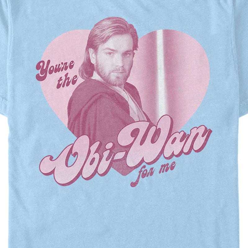 Men's Star Wars Valentine's Day You're the Obi-Wan for Me T-Shirt